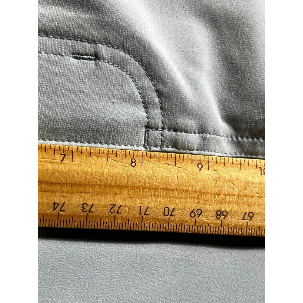 Criquet Mens Performance Shorts Light Blue Stretch Golf Casual Size 38 - Picture 6 of 8